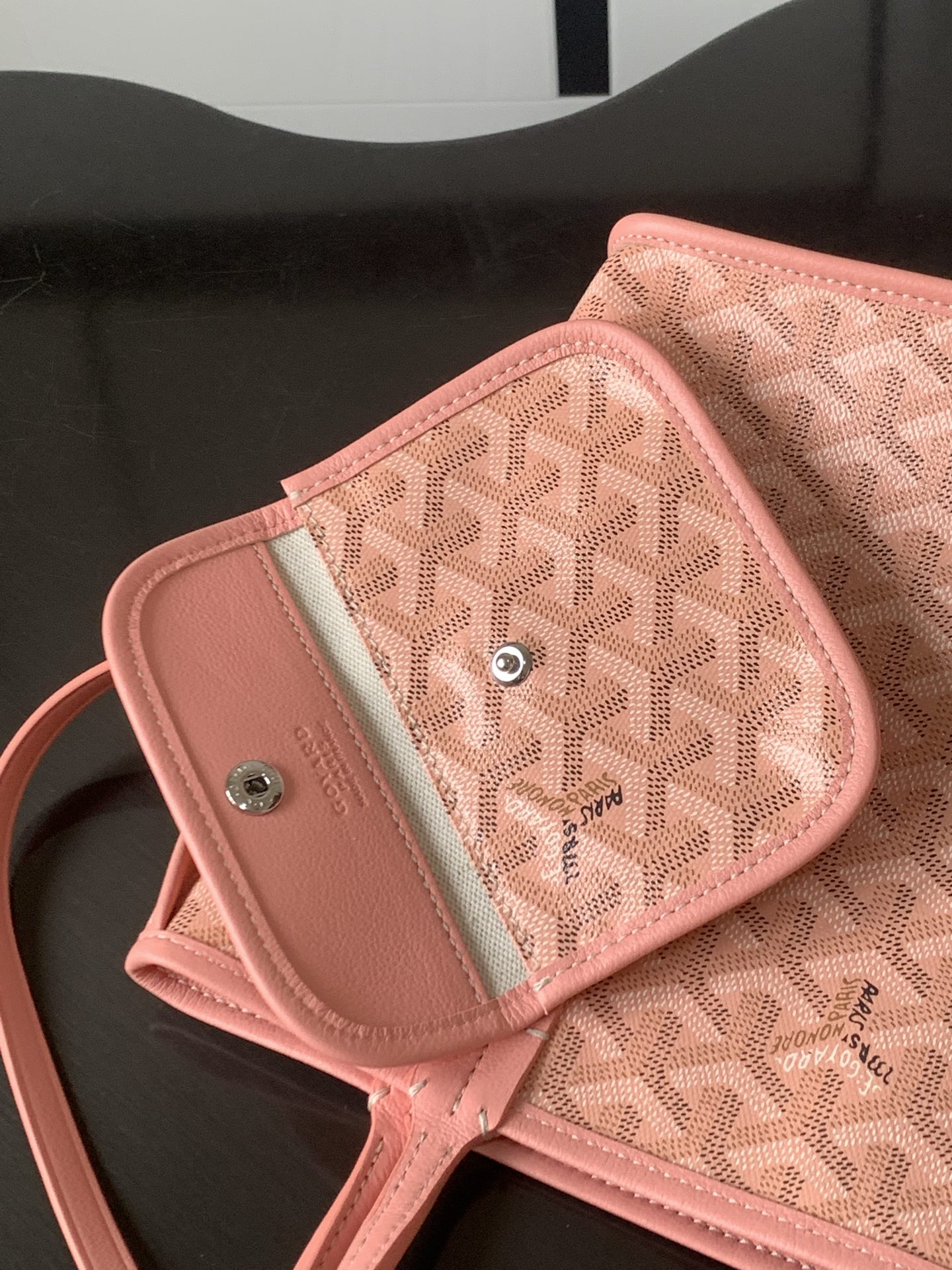 Anjou Mini Reversible Tote Bag In Pink